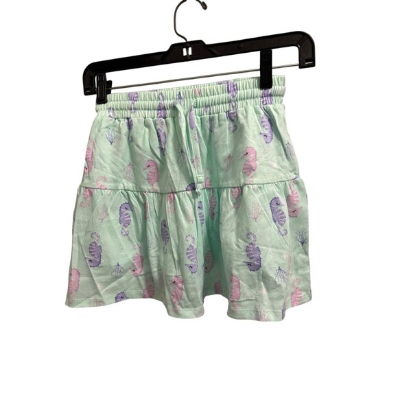 Bailey Lane Girls Tiered Skirt W/ Purple & Pink Sea Creature Print Size M 8-10 - Picture 10 of 10